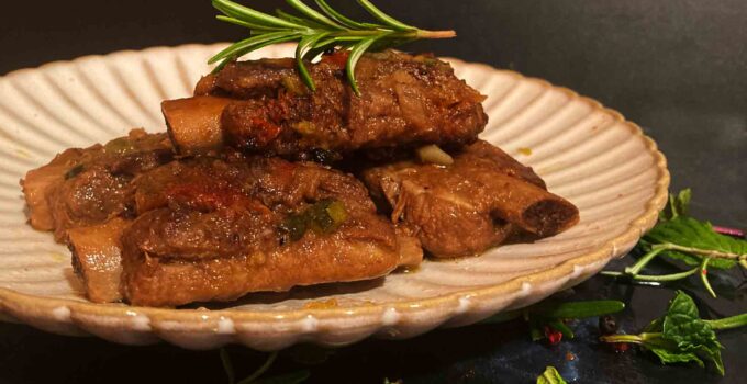 Costillas de cerdo a la Coca Cola