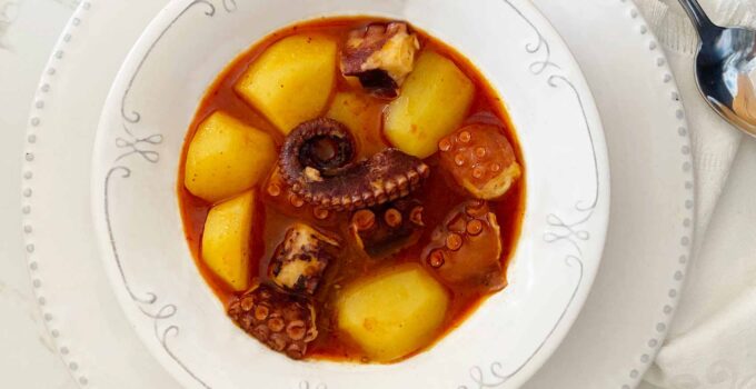 Marmitako de pulpo