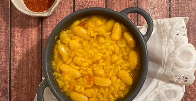 Arroz y habichuelas de mi madre