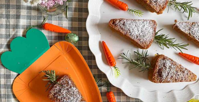 Bizcocho de jengibre y zanahoria